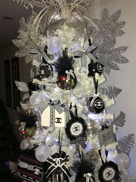 chanel ornaments for christmas tree.